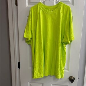 FP Movement by Free People Neon Yellow Short Sleeve Tee